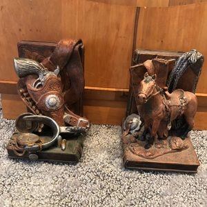Western Heritage Bookends